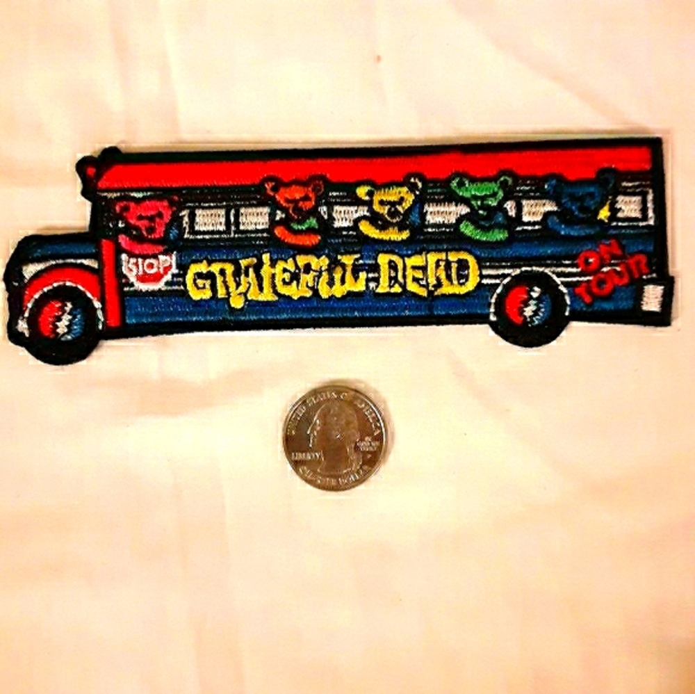 Grateful Dead Patch Lot, Deadhead Patch, Tour Bus - image 3